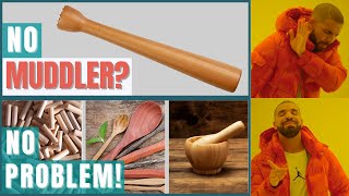 6 Muddler Alternatives What To Use When You Don’t Have A Muddler [upl. by Akeimahs]