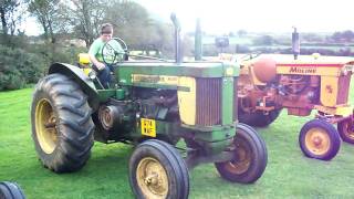 minneapolis moline john deere international harvester tractors starting [upl. by Cerelia]