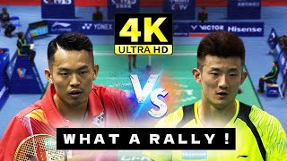 4K50FPS Lin Dan vs Chen Long  2016 China Badminton Super League Highlights [upl. by Saunder200]