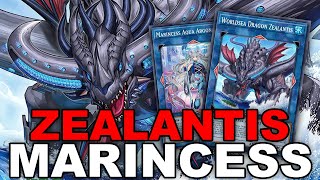 NEW ZEALANTIS MARINCESS INSANE ONE SIDED BOARD BANISH COMBO GUIDE  DECK YuGiOh Master Duel [upl. by Hynda]