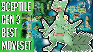 Sceptile Gen 3 Best Moveset  Sceptile Best Moveset Moves Pokemon Emerald Ruby Sapphire Red Green [upl. by Chrystal]