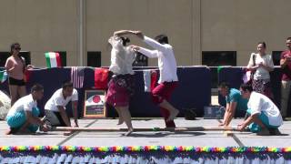 TINIKLING fast pace  Philippine Folk Dance by Travis Filipino Cultural Dancers May 42013 [upl. by Aikemet]