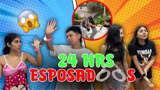 24HRS esposados con la familia Recocha😱😍 no creerás lo que pasó [upl. by Bandur856]