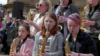 Baker Street Saxophone Event  Paisley 2021 [upl. by Cleaves739]