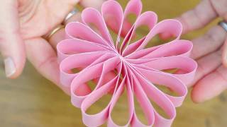 How to make a hanging paper decoration [upl. by Annamarie]