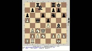 Druska Juraj vs Papaioannou Ioannis  45th Chess Olympiad 2024 Budapest Hungary [upl. by Yliah]