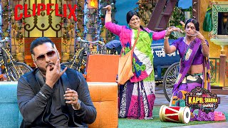 Rinku Bhabhi ने सुनाया Honey Singh को पंजाबी रैप  The Kapil Sharma Show Sunil Grover As Rinku Devi [upl. by Gainer]