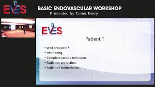 Vascular online training EVES basic endovascular course Prof Tamer fekry vascular access [upl. by Yerrok330]