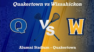 Boys Varsity Lacrosse  QCHS v Wissahickon [upl. by Oiramej]