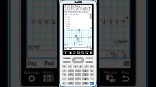 fxCG500 Graphing the Integrals of a Given Function [upl. by Enortna]