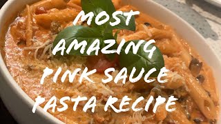 PINK SAUCE CHICKEN PASTA  Restaurant style Spicy Pink Sauce Chicken Pasta [upl. by Lanta]