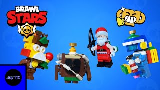 LEGO Brawl Stars 2021 Brawliday skins  Tutorial  review [upl. by Anawit635]