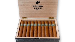 Cuban Cigar Cohiba Behike 54 BHK Unboxing Box of 10 [upl. by Aylat364]