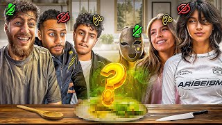 3 VS 3 AVEUGLE SOURD et MUET EN CUISINE ft Nico Flamby Aneyaris Nym et Cocotte REDIFF [upl. by Acceber853]