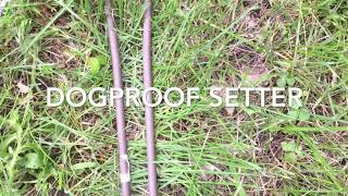 How to set a Dog Proof trap using a DP Setter [upl. by Hyams]