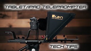 PTELITEPRO2 Tablet iPad iPad Pro Teleprompter Assembly  Ikan Tech Tips [upl. by Lamond]