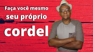 APRENDA FAZER UM CORDEL  Regras de Métrica e Rima  Série Aprenda Fazer Cordel [upl. by Lukey]