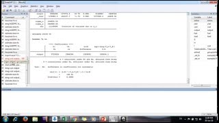 Hausman test in Stata  How to choose between Random vs Fixed effect model [upl. by Anrol]