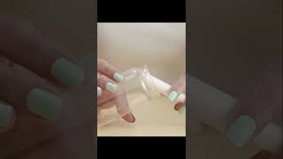 How to insert a tampon easily during your period shorts tampon periods [upl. by Russo]