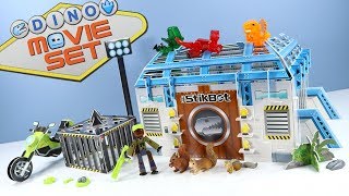 Stikbot Dino Movie Set Unboxing Construction Motion Review [upl. by Latoye]