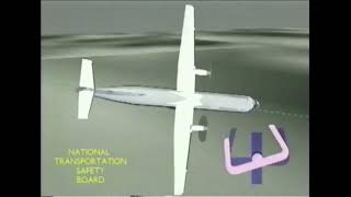 NTSB Animation American Eagle Flight 4184 [upl. by Aytak]