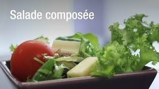 Recette de salade composée [upl. by Rind]