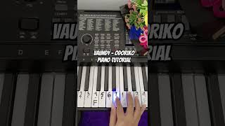 Vaundy  Odoriko Piano Tutorial notpianika notangka pianotutorial vaundy newjeans [upl. by Anatnas]