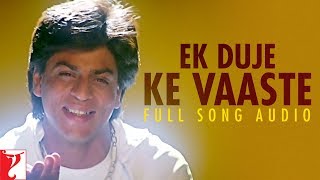 Audio  Ek Duje Ke Vaaste  Dil To Pagal Hai  Lata Mangeshkar Hariharan Uttam Singh Anand Bakshi [upl. by Atiz]