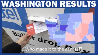 2024 WASHINGTON RESULTS  Washingtonians vote in blanket primaries for Senate and governor Others [upl. by Lurie]