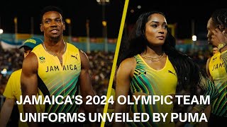 Jamaica Olympic Team Uniform Unveiled By PUMA For Paris 2024  Designs Explained [upl. by Enomis]