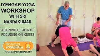 Iyengar Yoga Workshop with Sri Nandakumar December 2017 [upl. by Alecia]