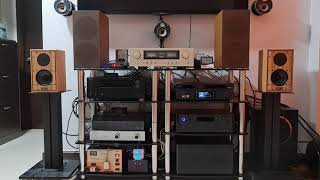 HiFi System Harbeth P3ESR speakers The Traveller by Allan Taylor [upl. by Earleen]