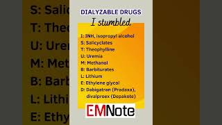 Dialyzable Drugs and Toxins [upl. by Eskill]