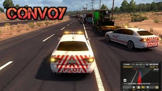 Gran Convoy  Camiones Kenworth y Peterbilt  Destino San Simón Arizona [upl. by Ehgit]