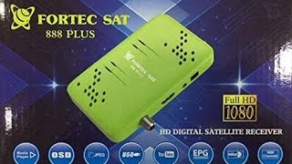 عايز ملف قنوات fortec sat 888 plus mini hd [upl. by Strephon]