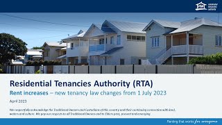 Upcoming rental law changes  rent increases [upl. by Neural]