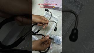 Unboxing stethoscope neet doctor viralvideo shortsfeed shorts [upl. by Sicard]