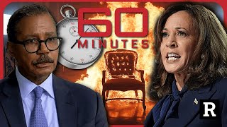 Watch quot60 Minutesquot Host DESTROYS Kamala Harris with simple questions she cant answer  Redacted [upl. by Nairda496]