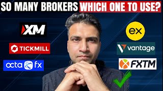 Which broker to use in INDIA exness xmbroker octafx [upl. by Oringa213]