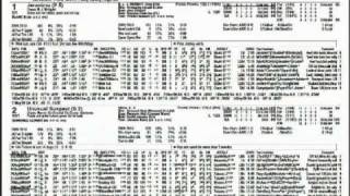 How to Read and Handicap a Horse Racing Past Performance Form [upl. by Nyleda]