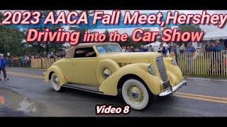 2023 AACA Fall MeetHershey Driving onto the Show Field Video 8 [upl. by Schaumberger]