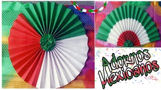 Adornos para el 15 de septiembre 🇲🇽  Decoración para las fiestas patrias 🎉🥳  Manualidades  DIY [upl. by Coke]