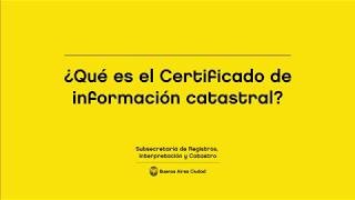 Certificado de información catastral [upl. by Octavie655]