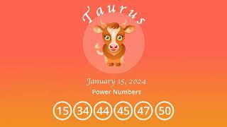 Taurus horoscope for January 15 2024 [upl. by Seabury]