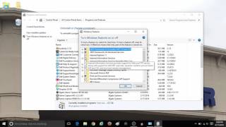 How to Turn Windows Features On or Off in Windows 10 [upl. by Onivla209]