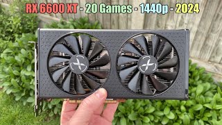 Can The RX 6600 XT Handle 1440p Gaming in 2024  20 Games Tested [upl. by Elephus652]