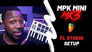 MPK Mini MK3 FL Studio Setup  Complete How To Akai [upl. by Kimbell]