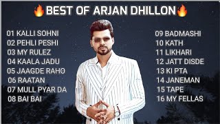 Best of Arjan dhillon  arjan dhillon all songs jukebox  punjabi songs  new punjabi songs 2021 [upl. by Enidualc]