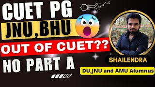 JNU BHU NOT IN CUET PG  😱😱 NO PART A 😱 PATTERN CHANGED CUETPG 2024 APPLICATION FORMS OUT 🔥 [upl. by Htez]