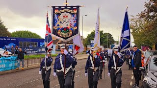 Airdrie Grenadiers Flute band at their parade 14thsep 2024 [upl. by Elegna]